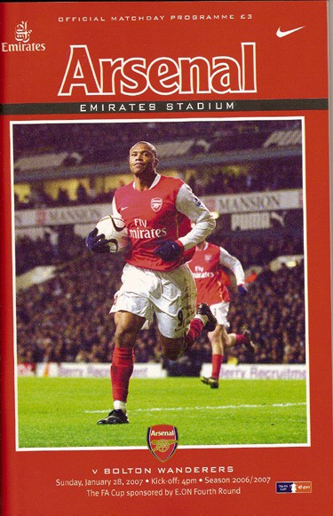 Arsenal FC v Bolton Wanderers FC